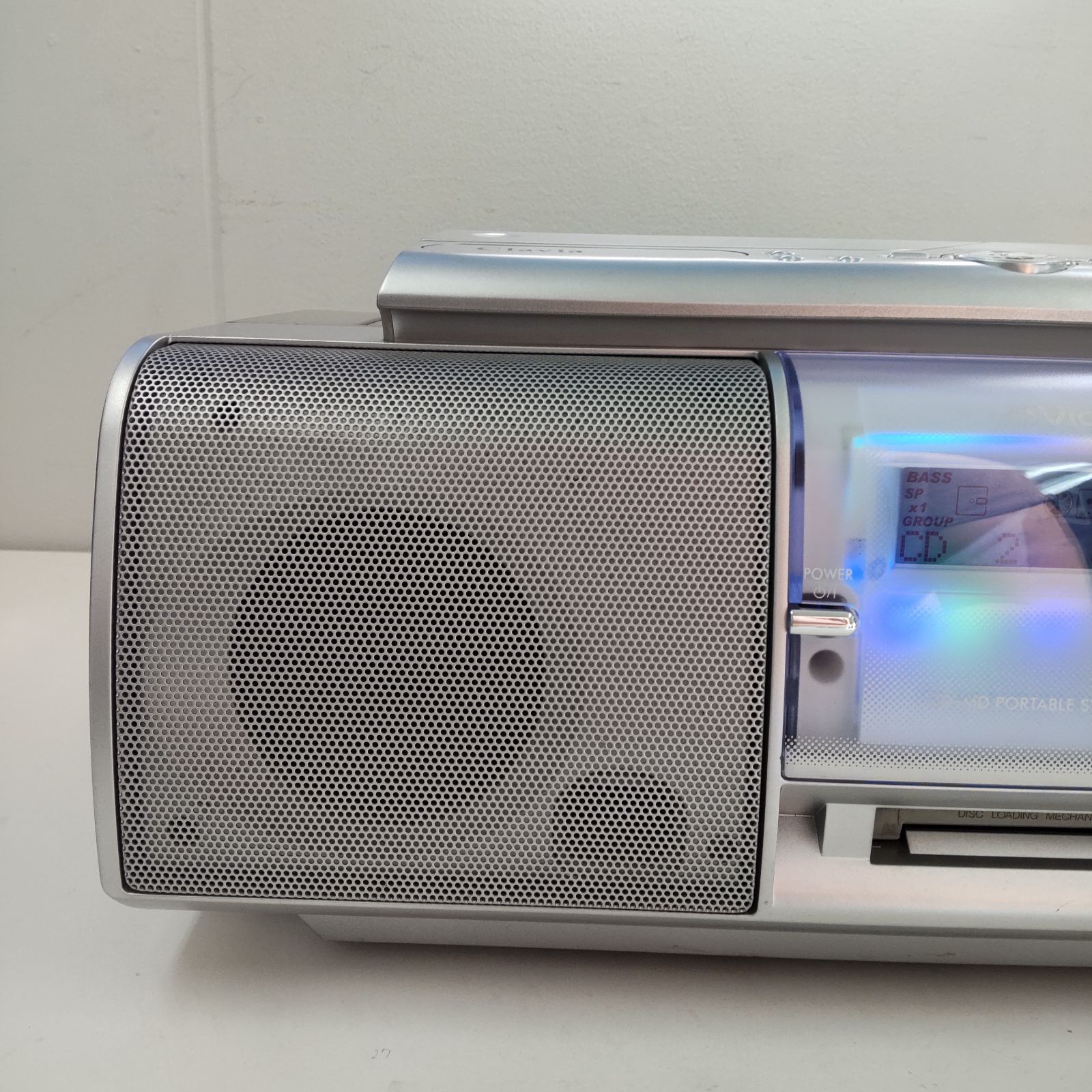 VICTOR ビクター CD MD ラジカセ Clavia クラビア RC-L1MD-S 2005年製