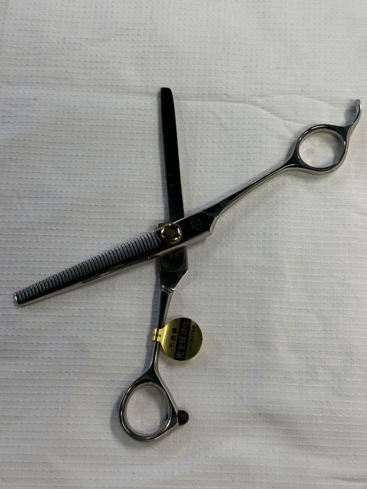 未使用 チャンピオン ICE TEMPERED スキ鋏 セニングシザー EX-ST.STEEL