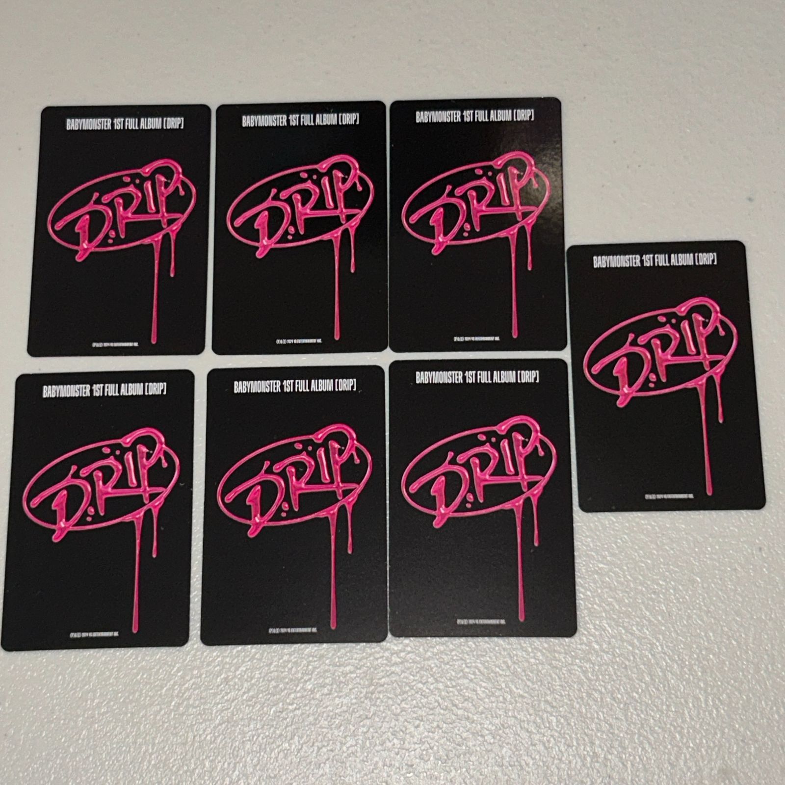 BABYMONSTER 直筆サイン「DRIP」ZIP LOCK ver. - メルカリ