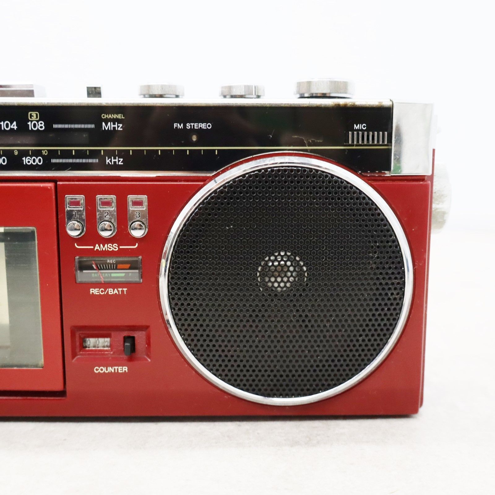 ◇ラジオOK 昭和レトロ｜カセットレコーダー｜SANYO サンヨー MR