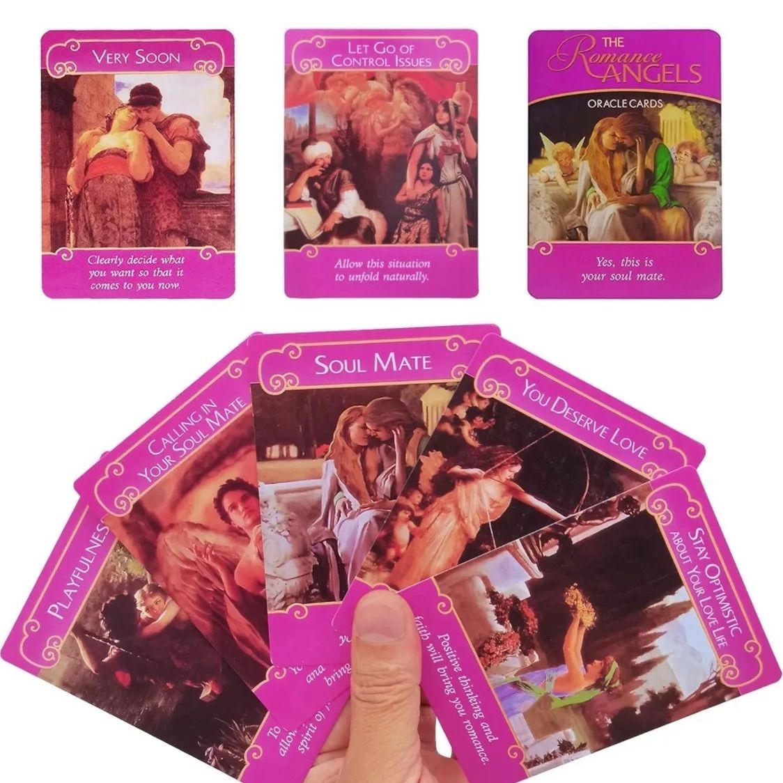 ロマンスエンジェル オラクルカード 日本語解説書付き - メルカリ