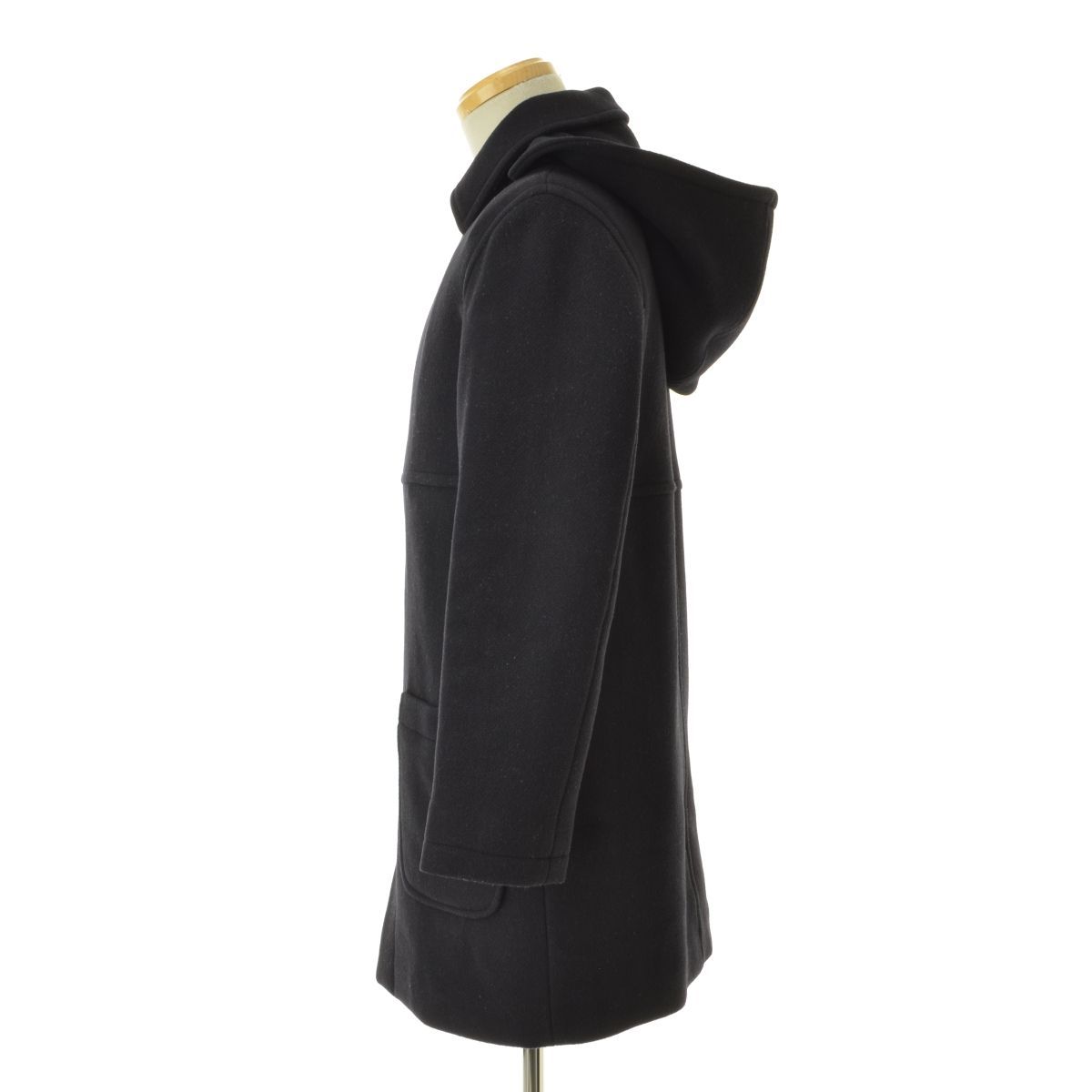 APC】フード付中綿メルトンウールコート - メルカリ