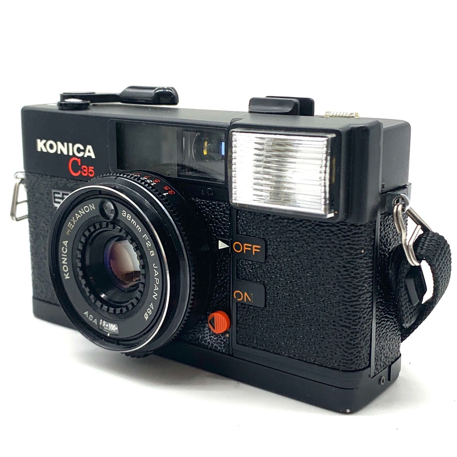 KONICA C35 FD☆ブラック☆動作未確認 Konica C35 FD ブラック コニカ