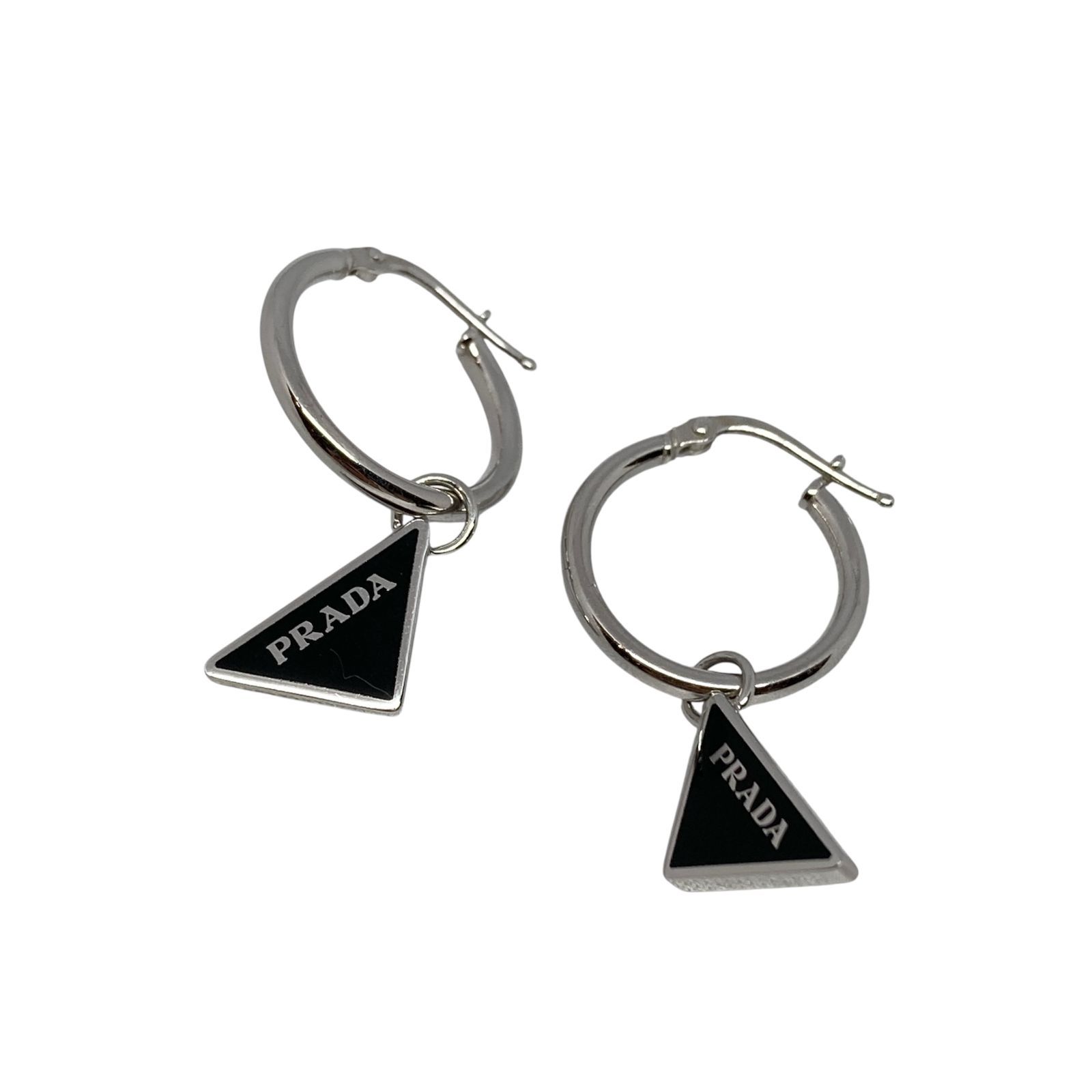 ◇美品◇ PRADA プラダ シンボル ペンダント ピアス セット 2JO750