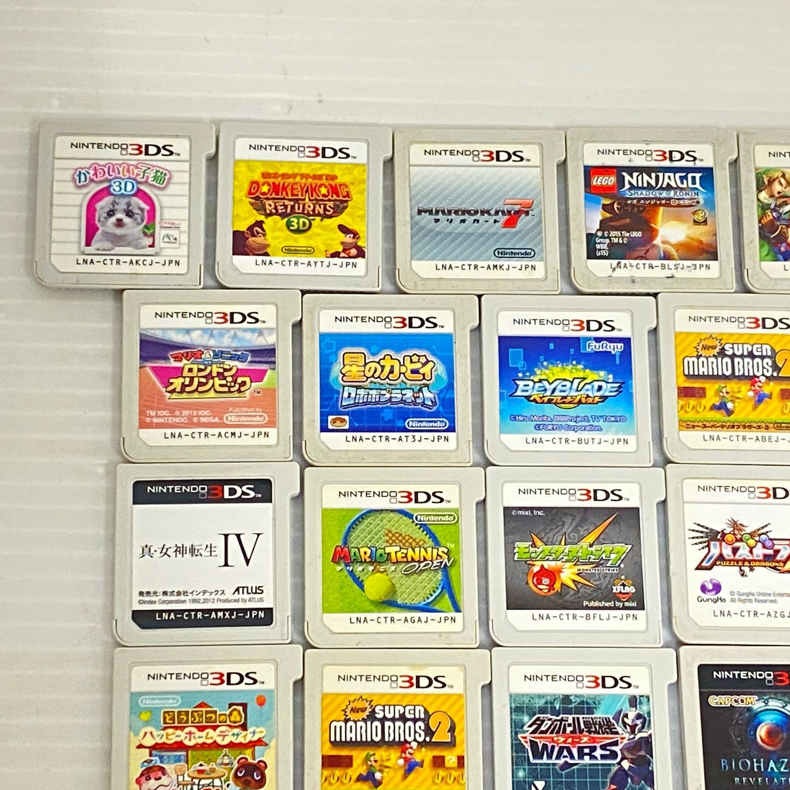 □ニンテンドー3DSソフト 50本 まとめ [Nintendo 3DS] ジャンク品