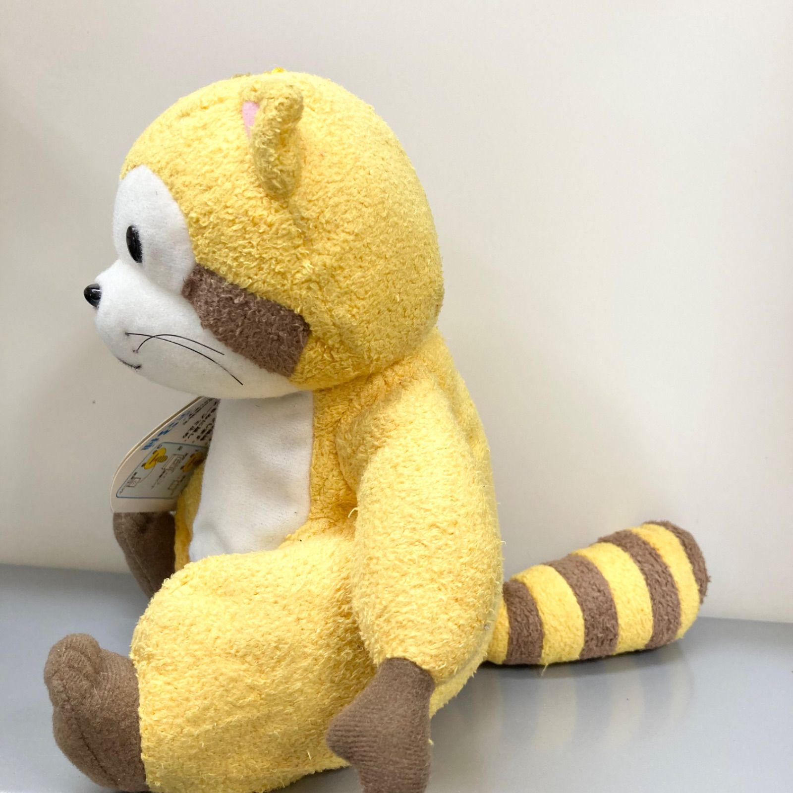 世界名作劇場 音声付ぬいぐるみ あらいぐまラスカル 希少 レア レトロ