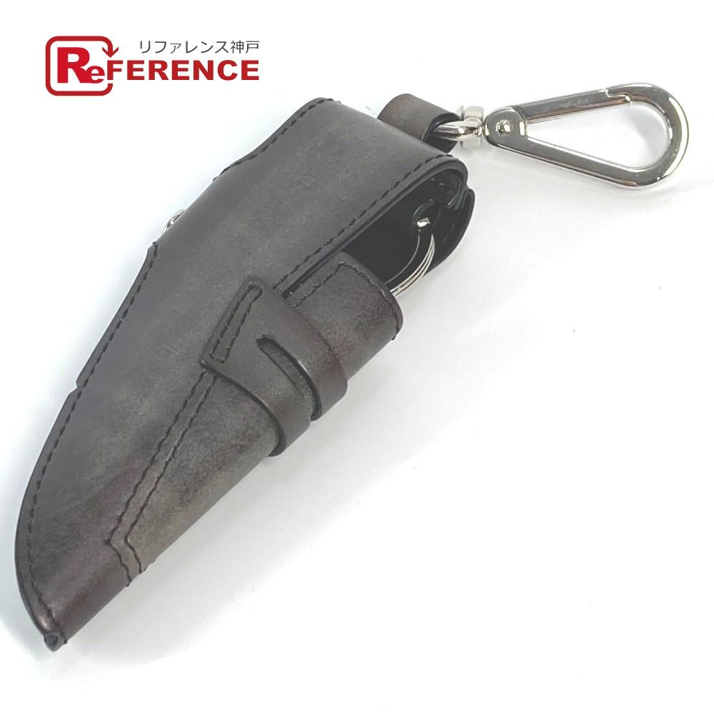 Berluti ベルルッティ キーホルダー シューデザイン レザー ブラウン