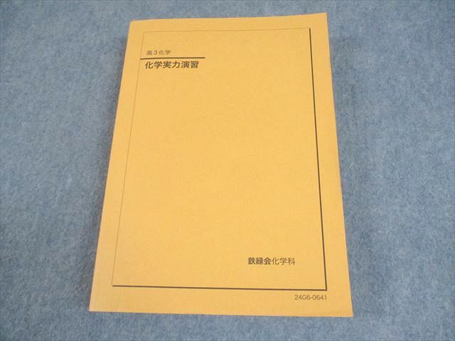 鉄緑会 最新版 2025年 高3 化学実力演習&要点集 2冊セット新品未使用