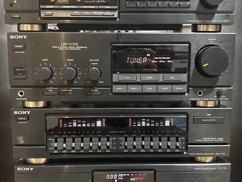 SONY Liberty リバティ システムコンポ LBT-V725 ST-V725TV SEQ-V725
