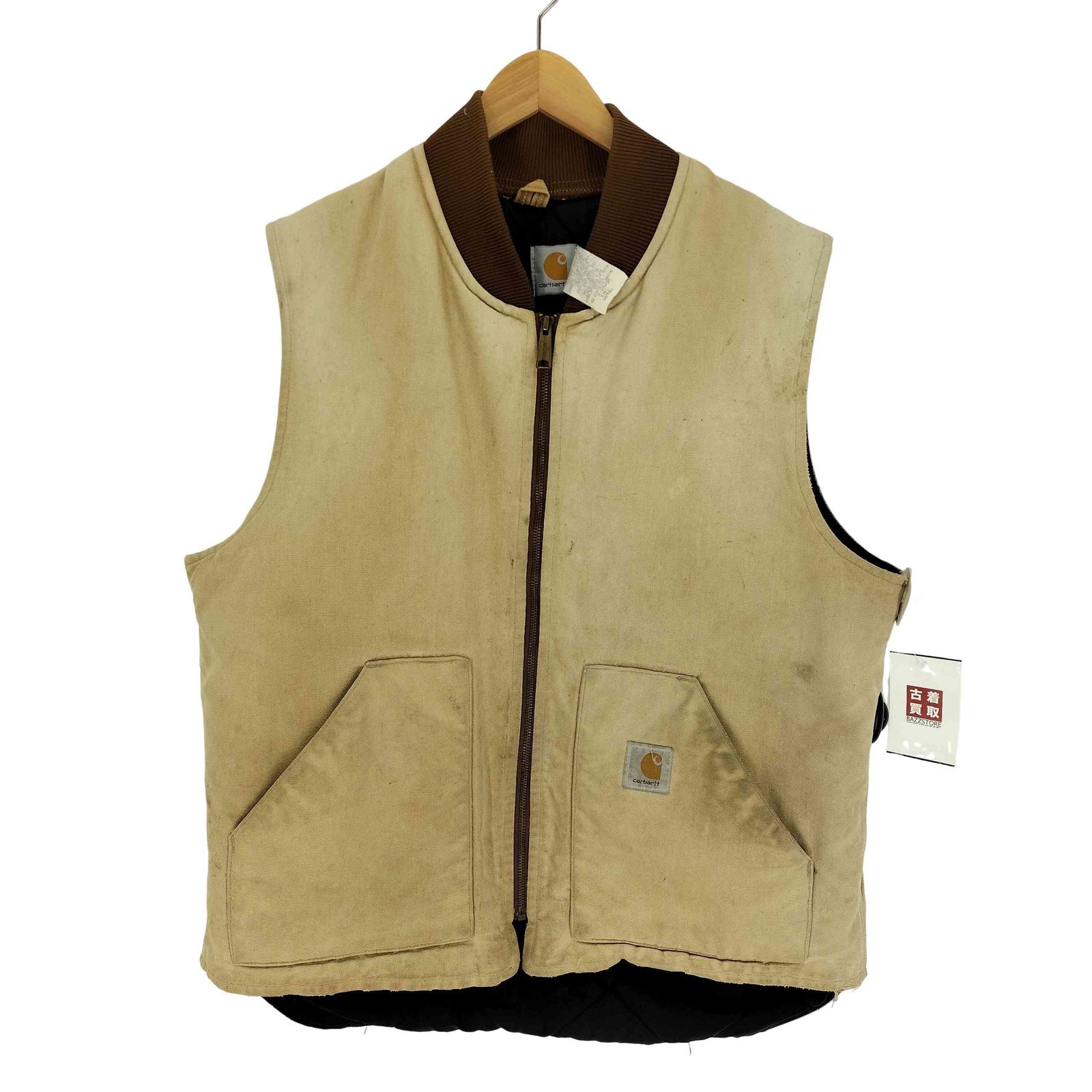 カーハート Carhartt 90S 星タグ ユニオンチケット ダック ベスト 腰