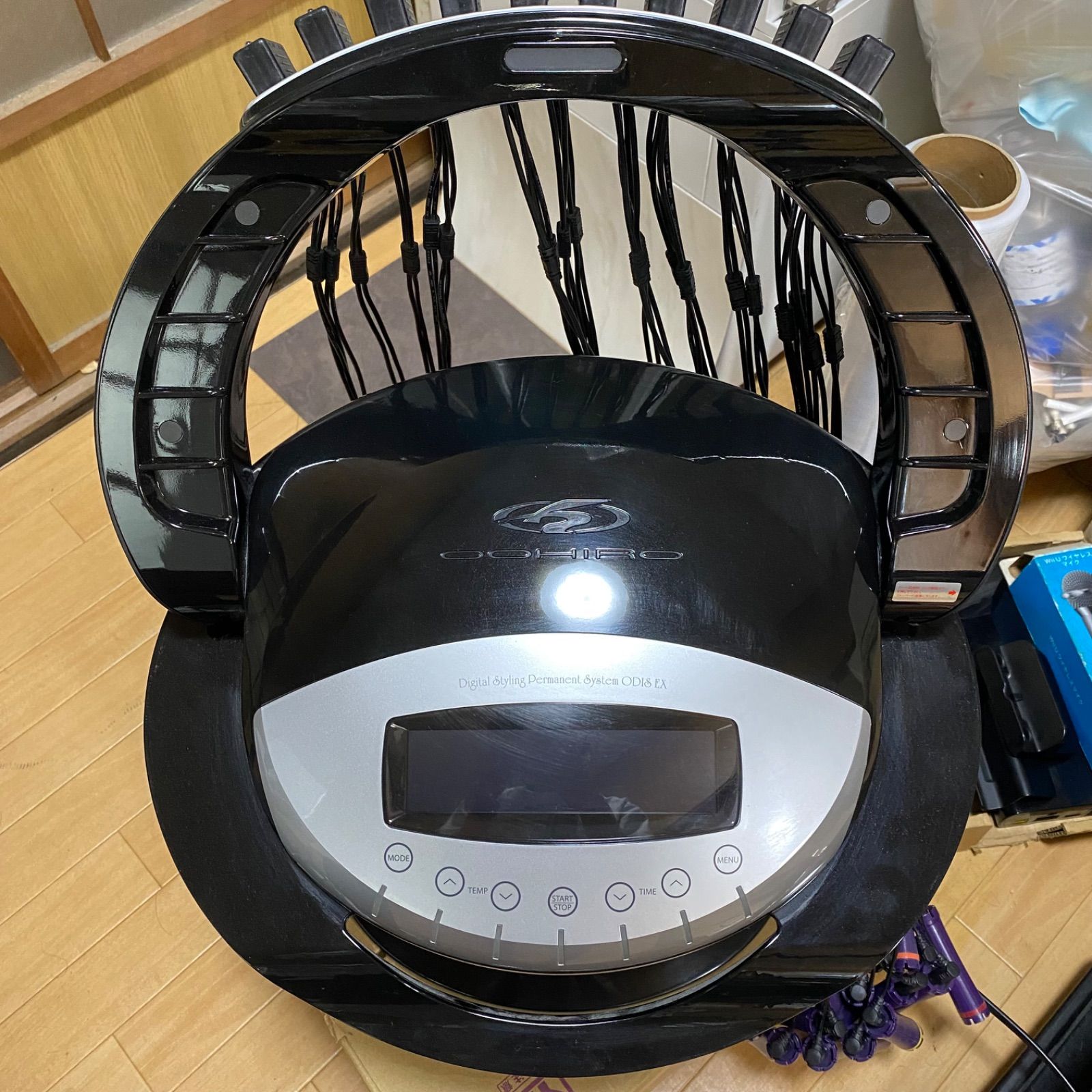 デジタルパーマ機 OOHIRO オーディス2 ジャンク品 ロッド付き デジタル