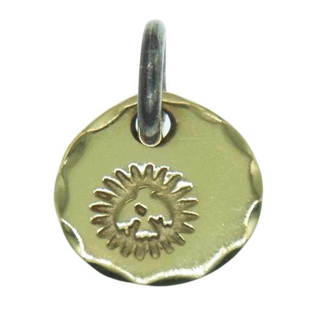 WINGROCK ウィングロック 18K 全金メタル タタキ ペンダント トップ