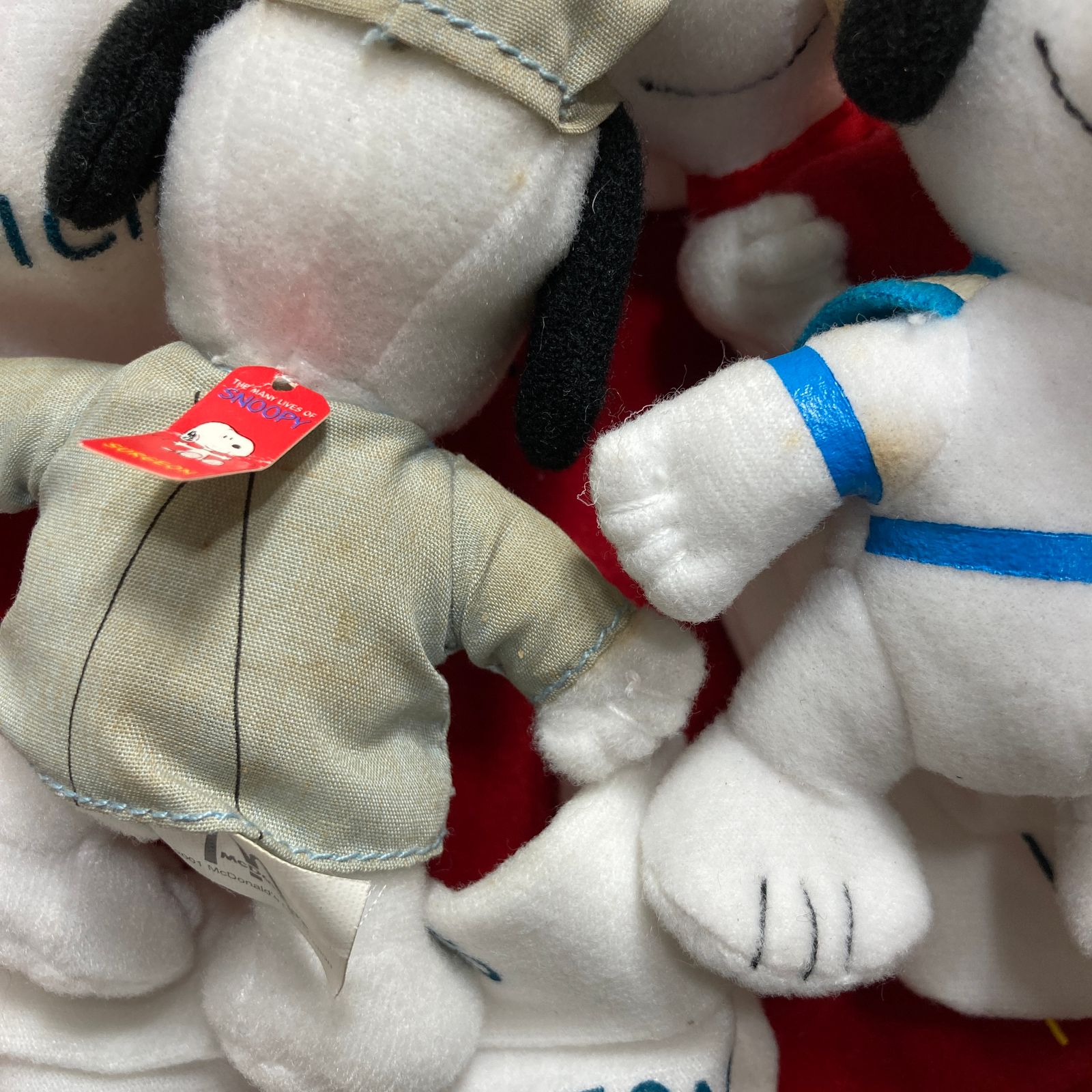 ☆ SNOOPY スヌーピー マクドナルド 2001年 スヌーピーハッピーセット