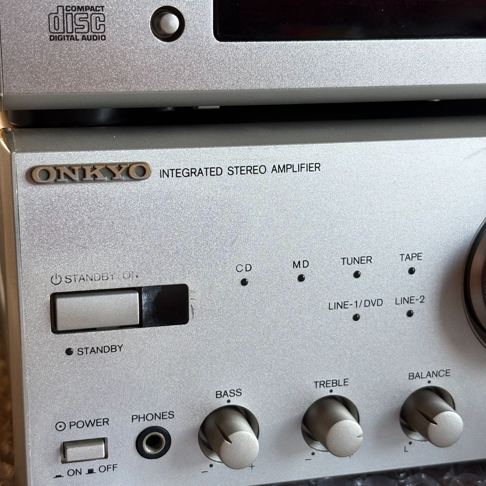 ONKYO INTEC205 アンプ A-907X その他、CD、MD セット - メルカリ