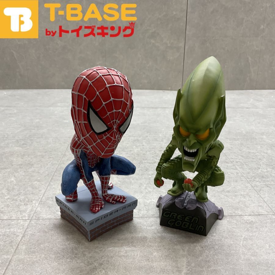 NECA Head Knocker スパイダーマン グリーンゴブリン 首振り ヘッド