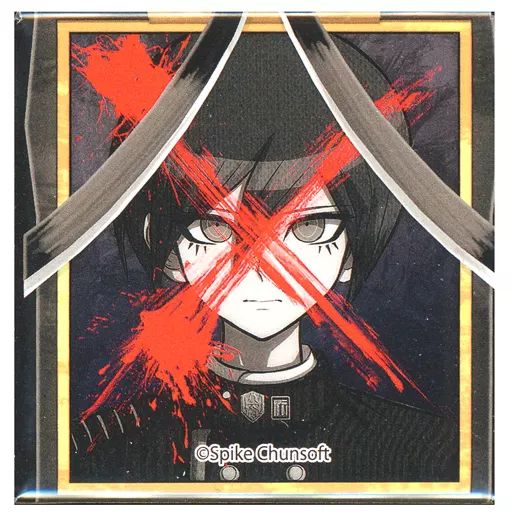 中古】バッジ・ピンズ(キャラクター) 最原終一 遺影スクエア缶バッジ