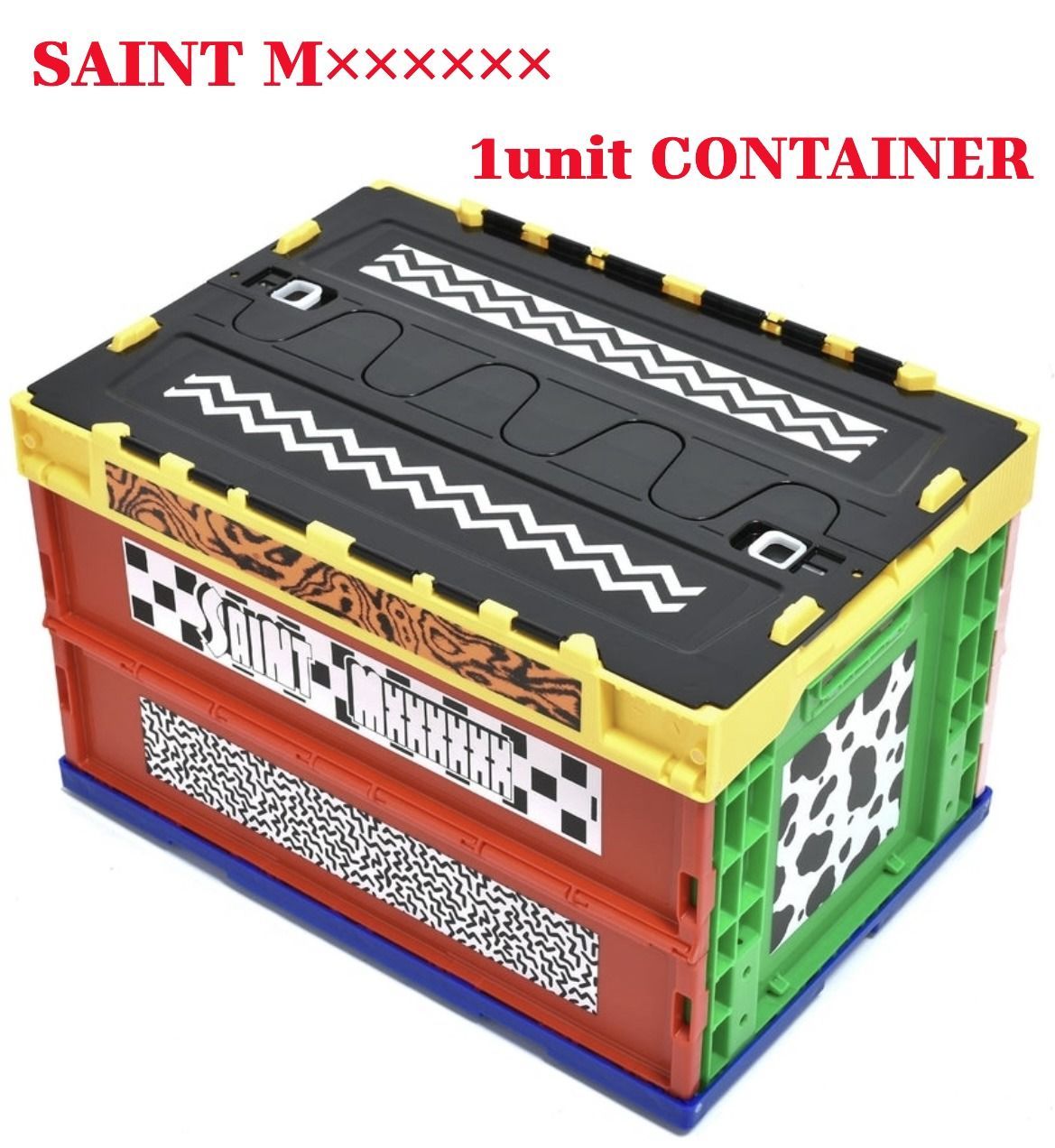 SAINT M×××××× セントマイケル 1unit コンテナBOX / MULTI-3（BLACK