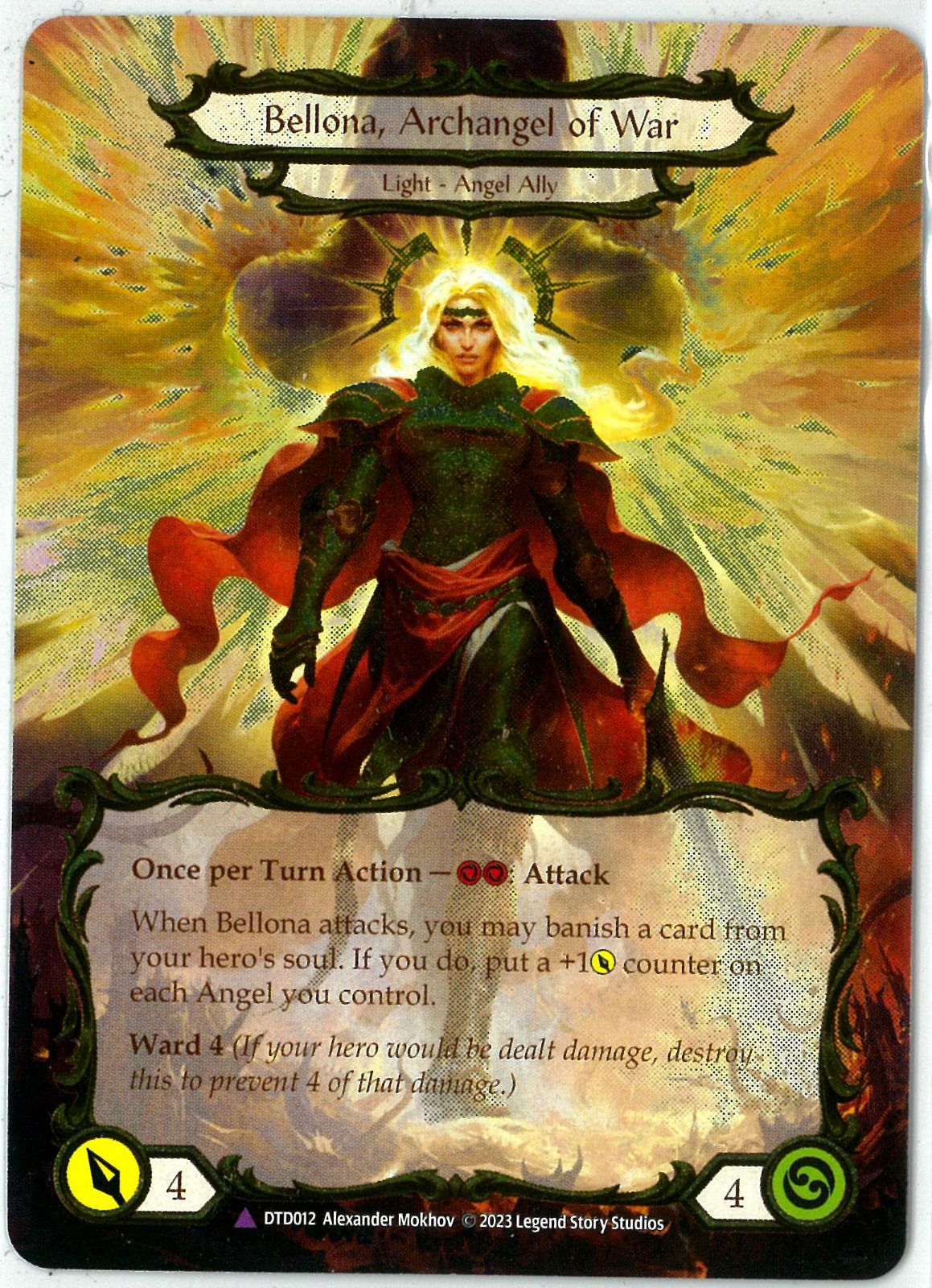 Flesh and Blood/FaB/英語版/Figment of War/Bellona, Archangel of