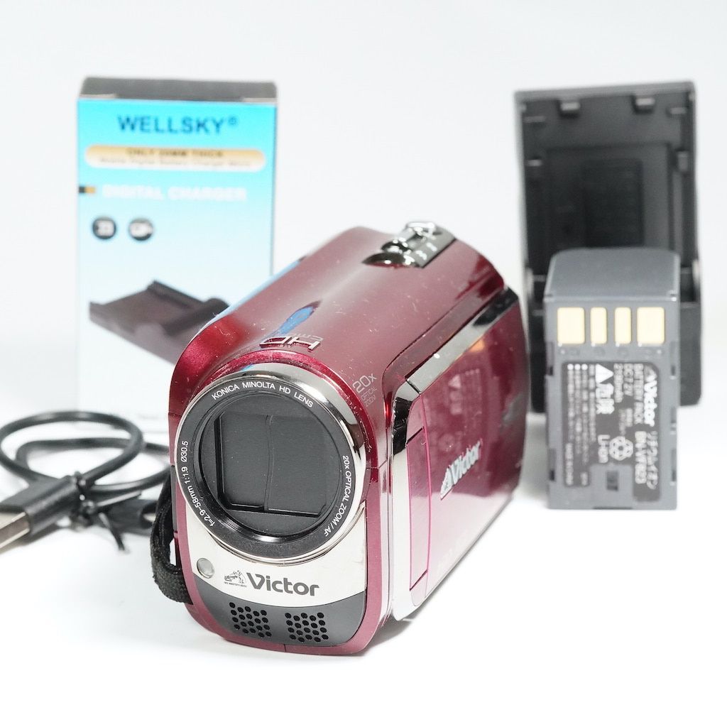 ビクター ハードディスクムービー GZ-MC100 ケース レンズ付き