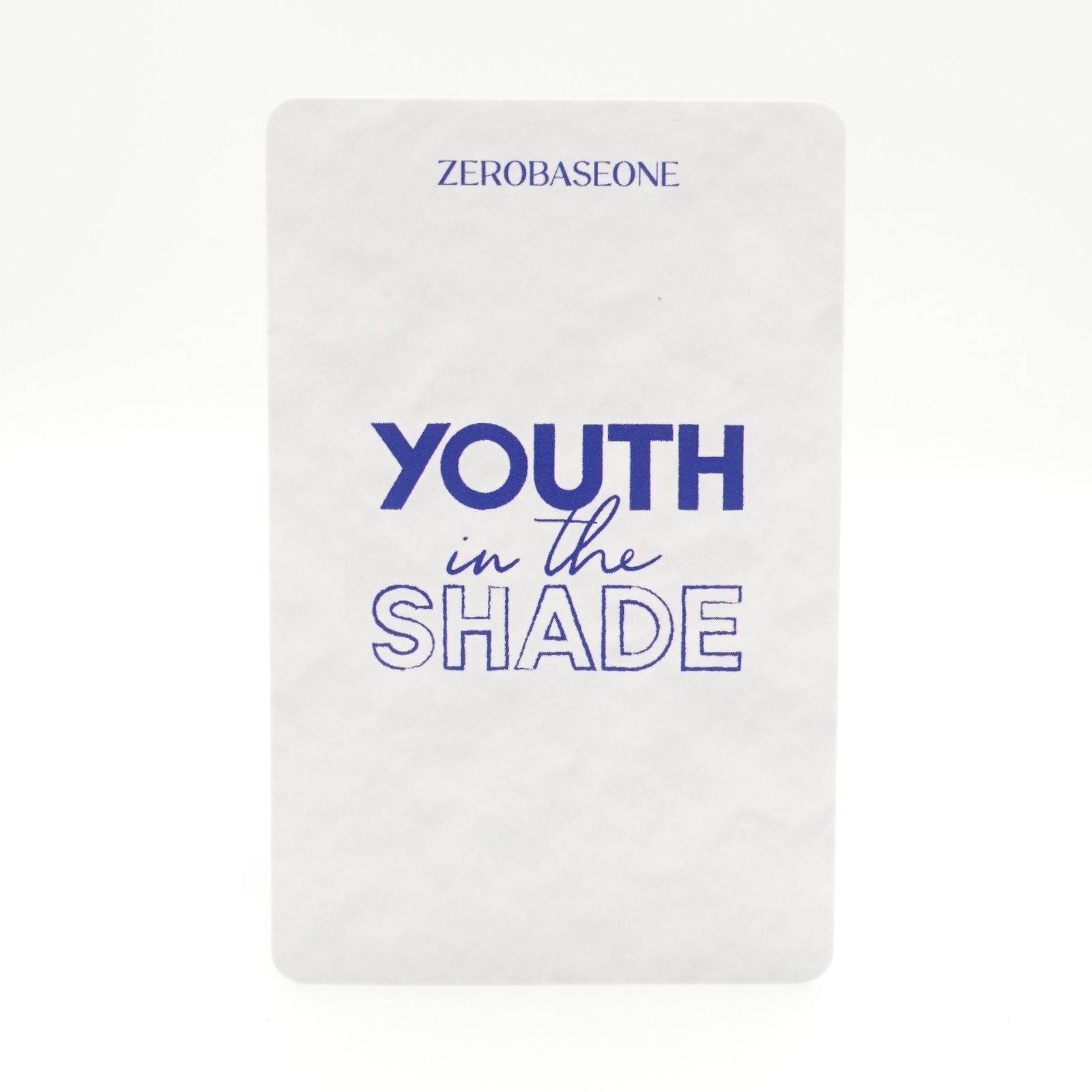 ZEROBASEONE ジャンハオ YOUTH IN THE SHADE withmuu 特典 リボン