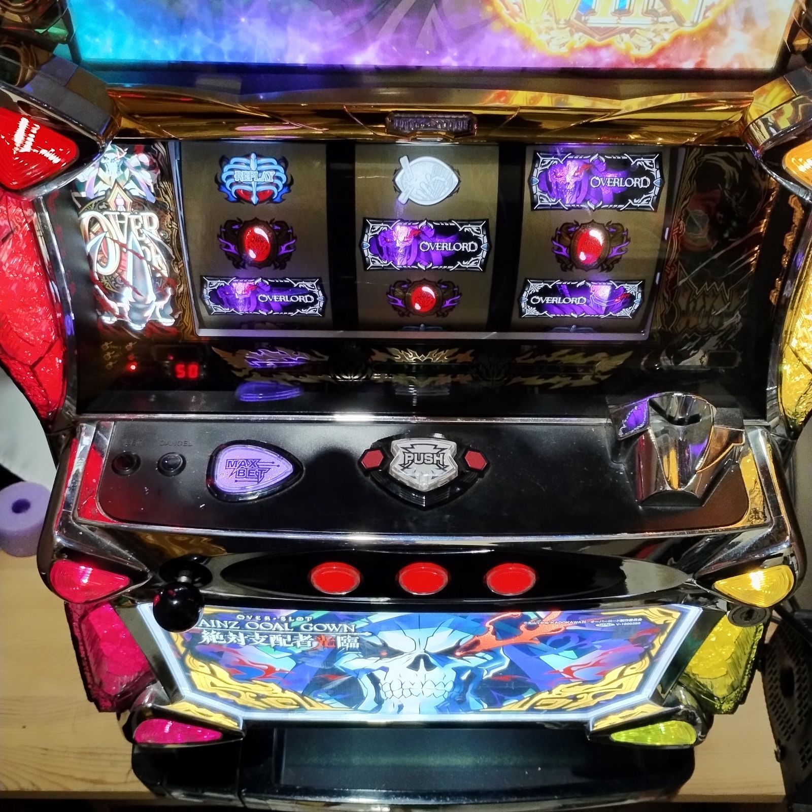 美品・不要機付】オーバーロード OVER-SLOT AINZ OOAL GOWN 絶対支配者