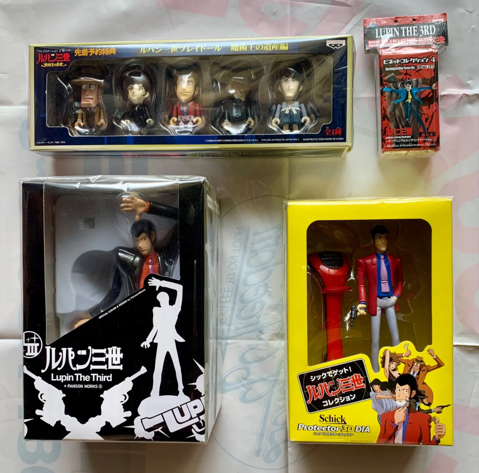 当選品・抽選非売品 Schick ルパン三世 金庫型液晶カラーテレビ 非売品