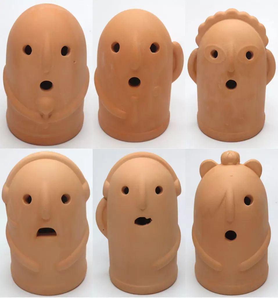 中古】フィギュア 全6種セット はにわ 「White Tails」 白尾博物館