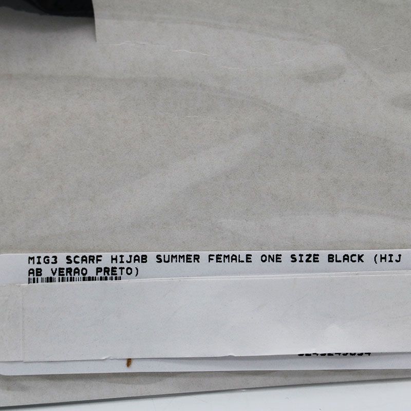 未使用 インヴェル invel ブラック MIG3 ヒジャブ 首脳サポーター MR7