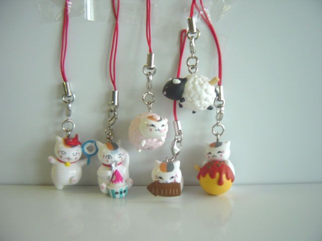 ♯Gtt28Ar夏目友人帳ニャンコ先生ストラップ2シークレット入6種 - メルカリ