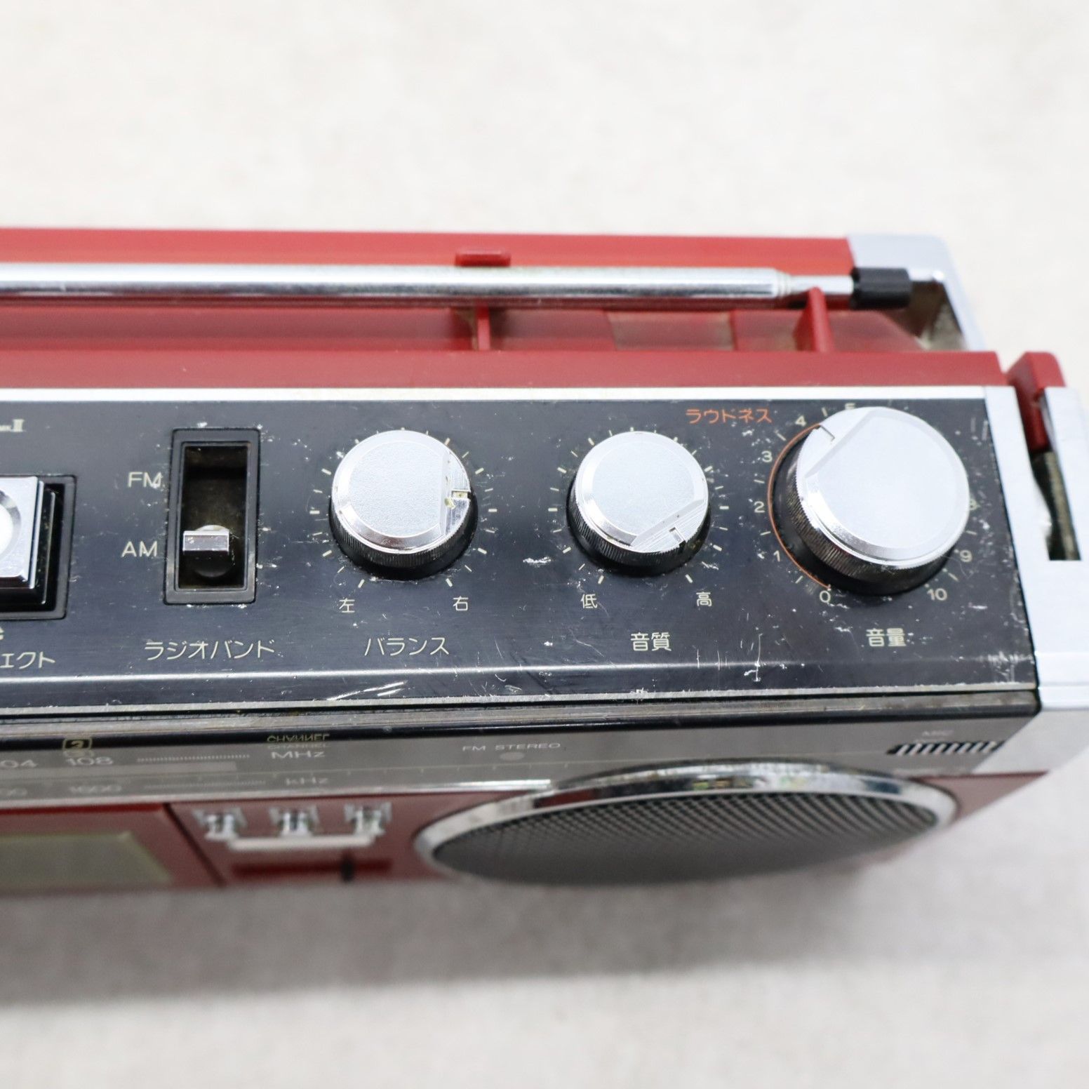 ◇ラジオOK 昭和レトロ｜カセットレコーダー｜SANYO サンヨー MR