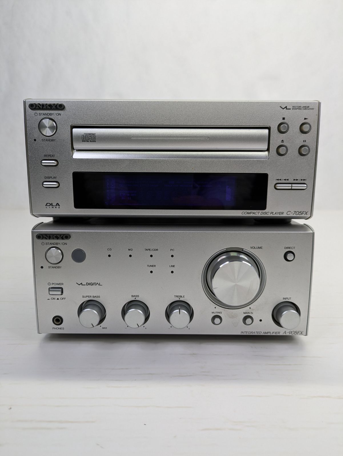 動作確認済み】ONKYO・オンキヨー・C-705FX・A-905FX・D-152E・CD