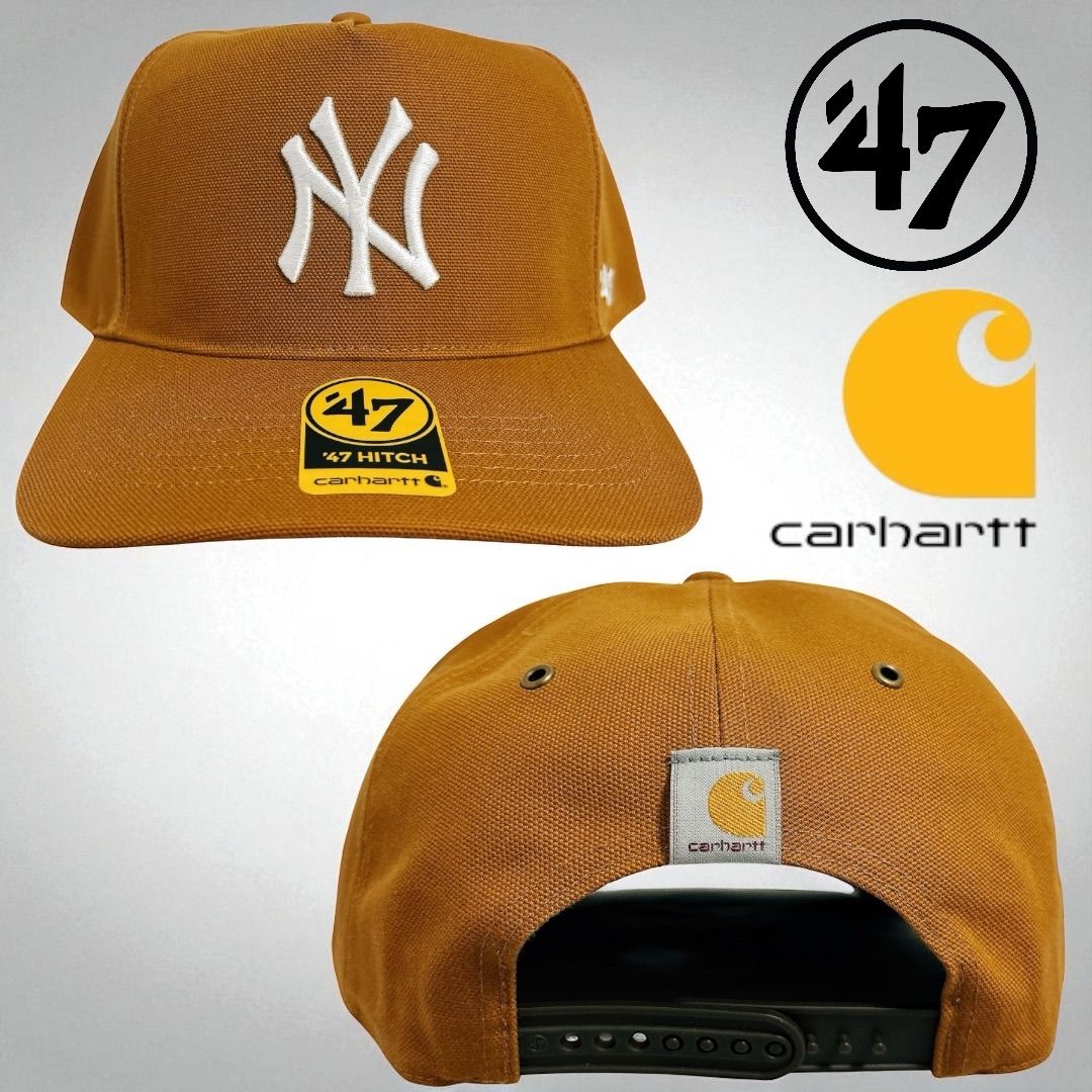 再入荷予定なし！ラスト1点！カーハート×47ブランド×ヤンキース ダック