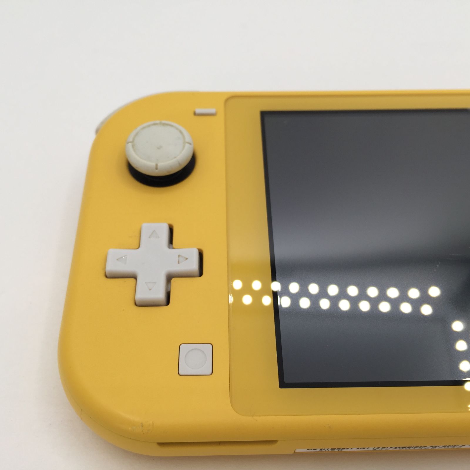 Switch ライト イエロー 本体 充電器付き 外箱なし Switch ライト
