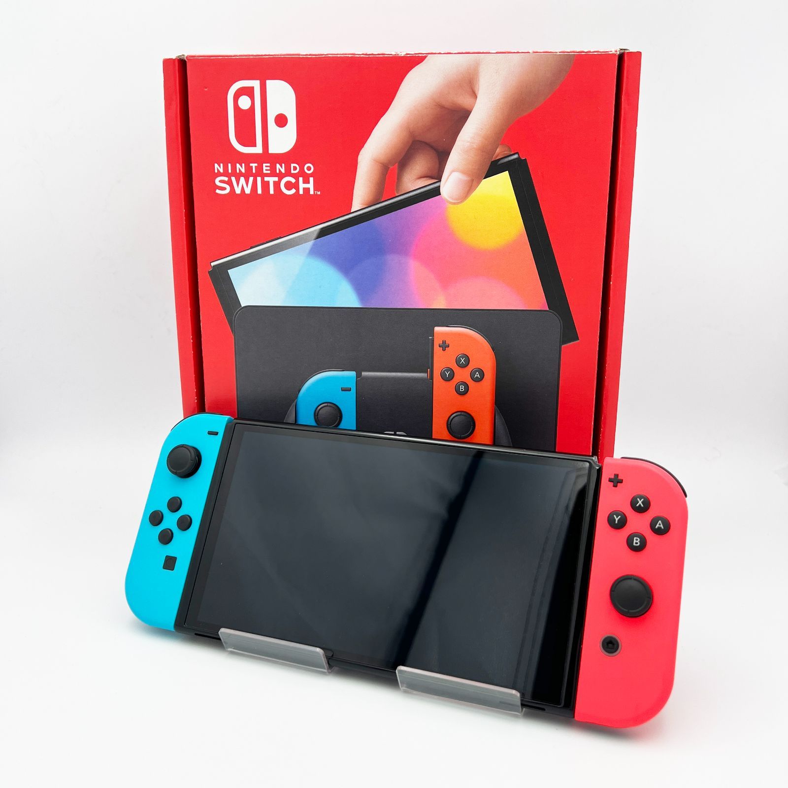 Nintendo Switch ネオンブルー/ネオンレッド 本体 難あり】箱付き