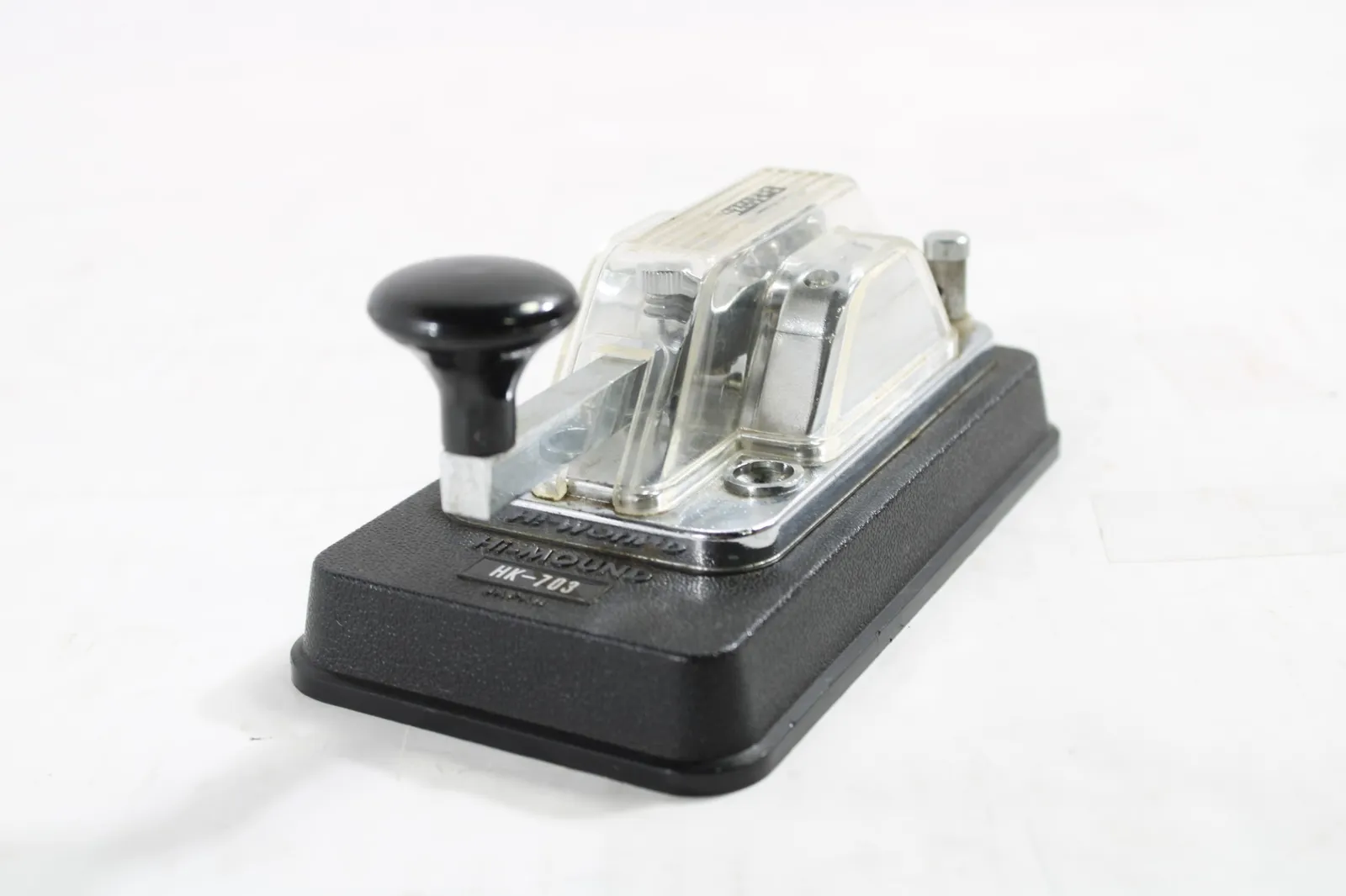 美品)HI・MOUND ハイモンド・エレクトロ社 逓信型甲種単流電鍵(復刻品