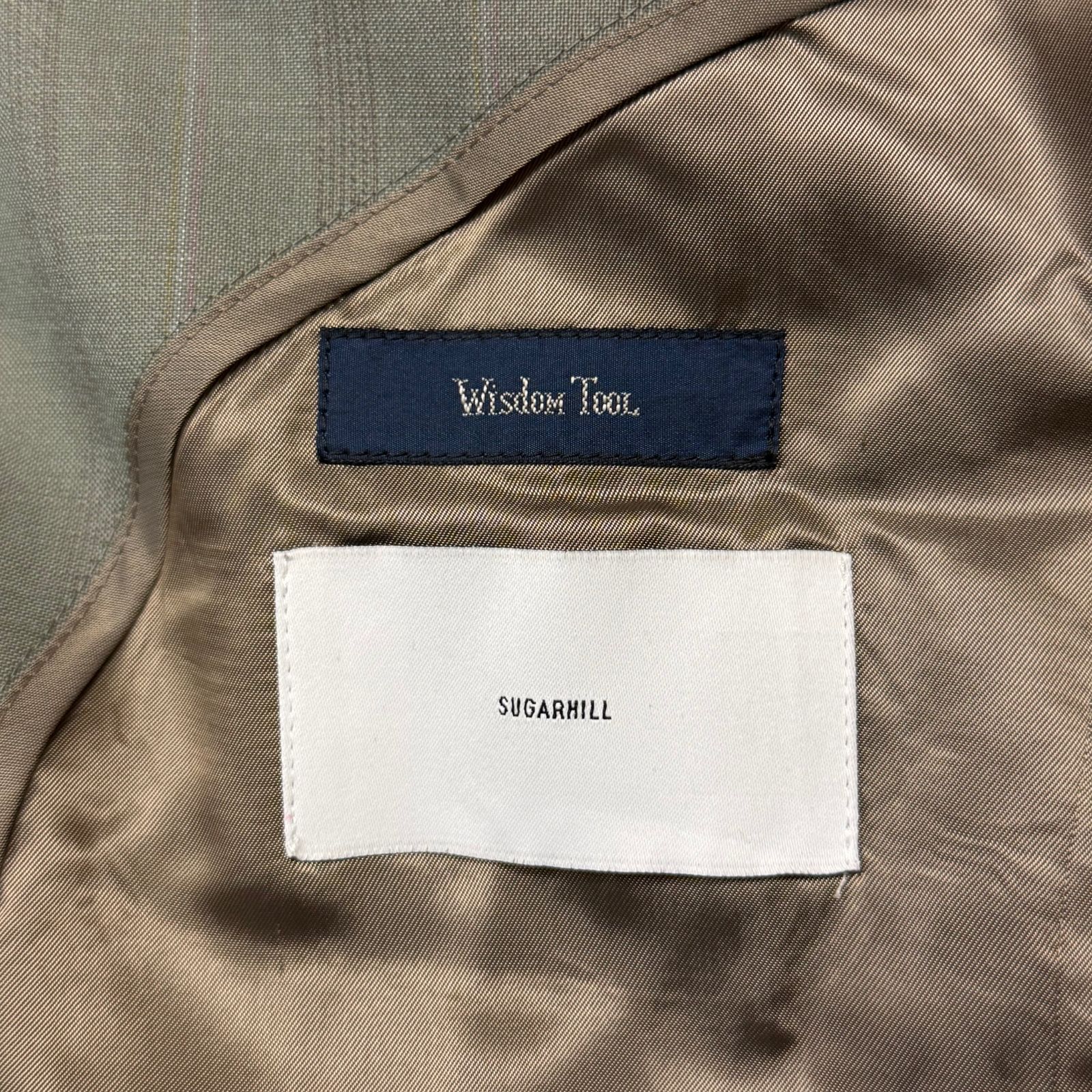 SUGARHILL × Wisdom Tool 21AW 3peace set up suit 3ピース