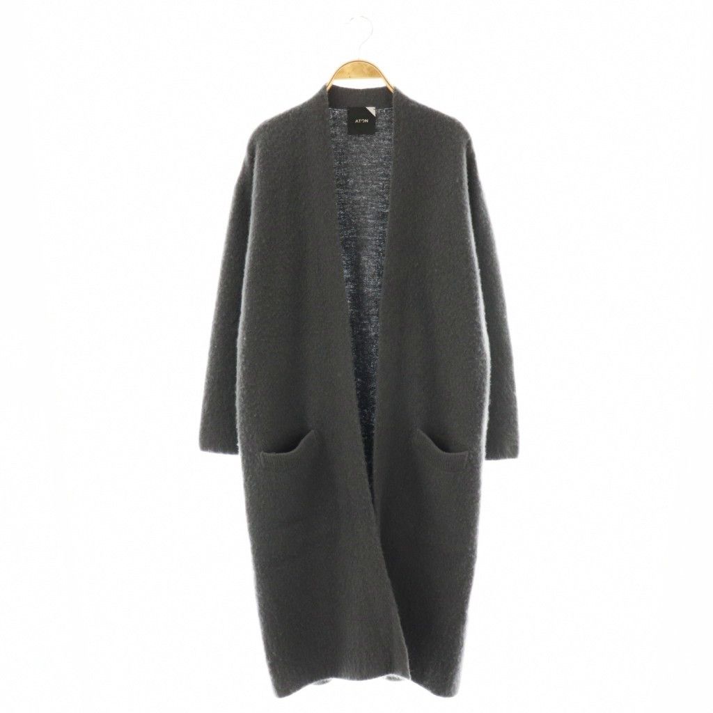 エイトン ATON FUR CASHMERE 7GG CARDIGAN カーディガン ニット ロング