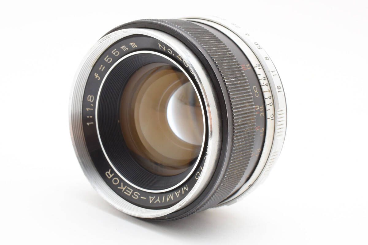 ☆良品☆マミヤ Mamiya auto sekor 55m f1.8 M42マウント ♯0861