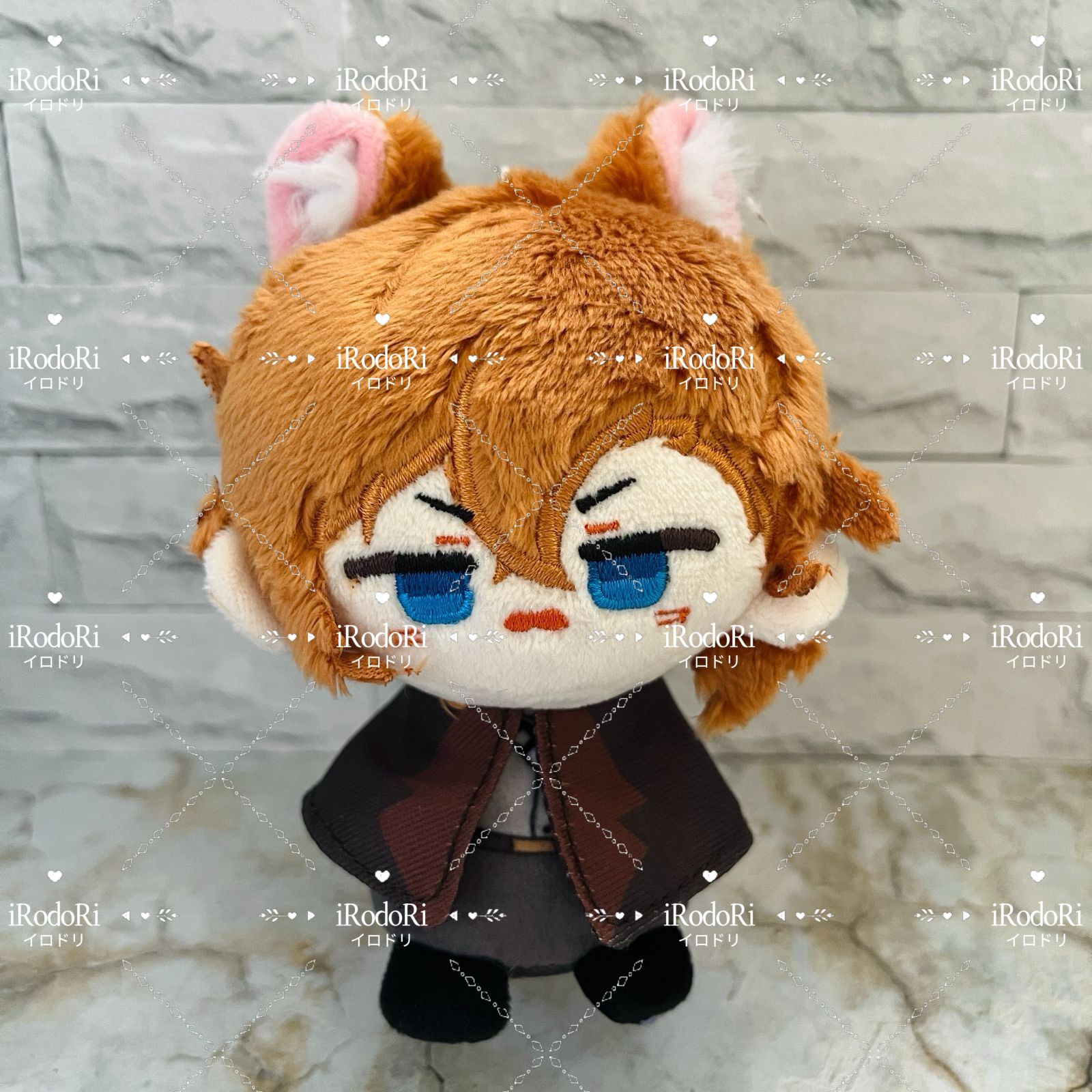 文豪ストレイトドックス ぬいぐるみ（お座り）マスコット 太宰治 中原