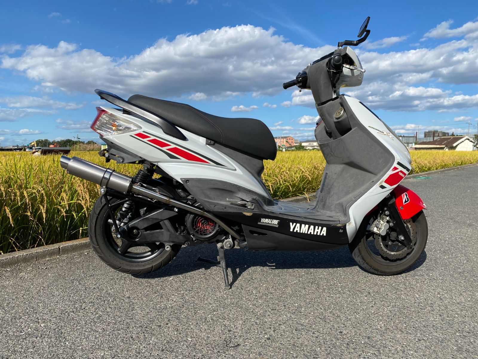 公式 ガレージ バル製 シグナスXマフラー 2025モデルバッフル付き