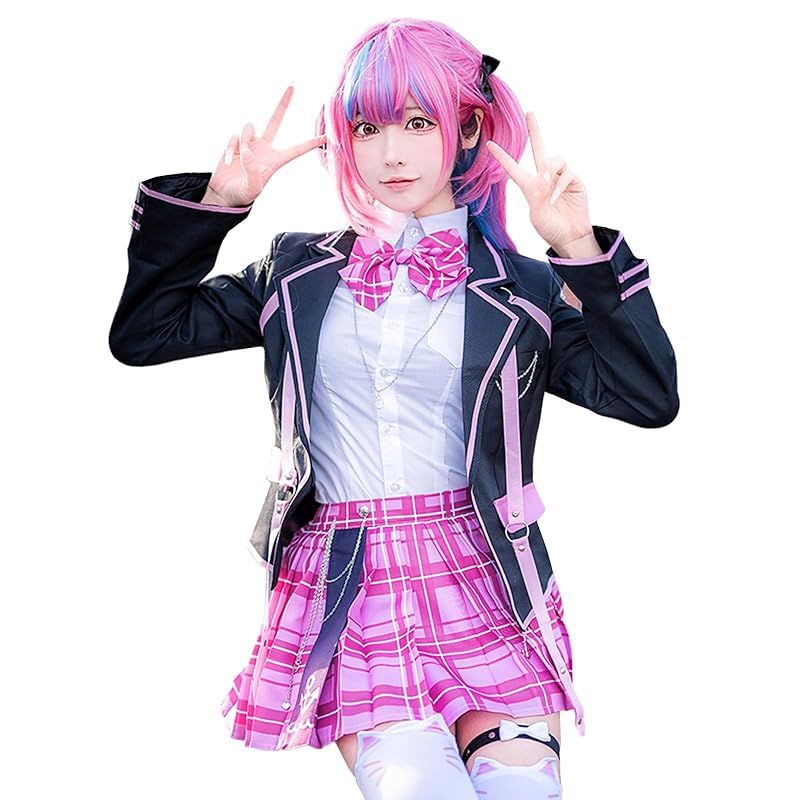 milky time] ホロライブ 湊あくあ コスプレ ハロウィン VTuber 新衣装