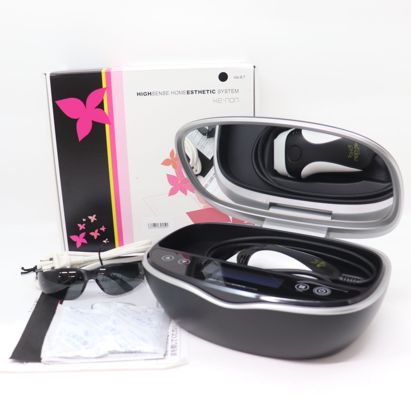2024年製 ケノン 脱毛器 ver8.7 Model:NIPL-2080 ♡KE-NON 脱毛器