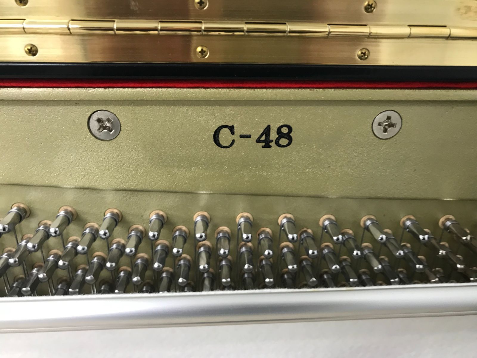 ☆67790【アップライトピアノ】KAWAI C48 - メルカリ
