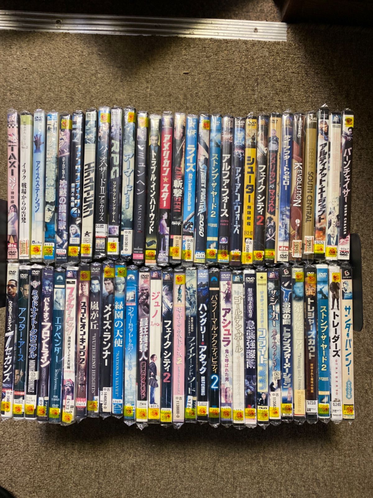 ② DVDまとめ売り 57本セット 海外映画 ジャンル多数 - メルカリ