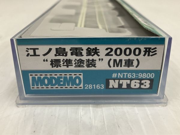MODEMO NT63 江ノ島電鉄 2000形 標準塗装(M車) Nゲージ 鉄道模型 中古