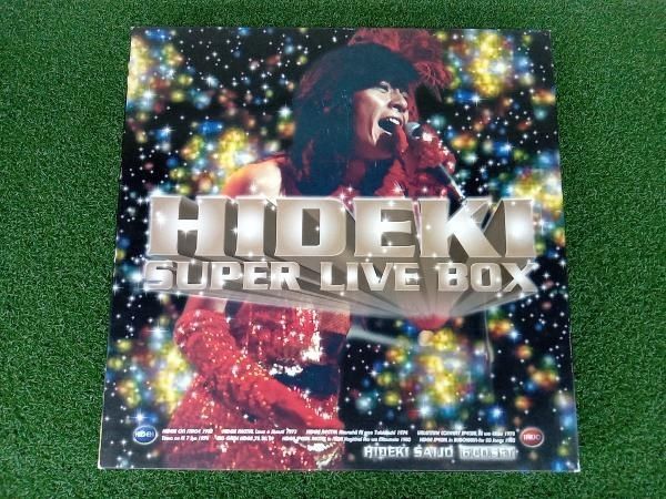 西城秀樹 CD HIDEKI SUPER LIVE BOX - メルカリ