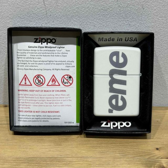 Supreme 20ss Glow-in-the-Dark Zippo シュプリーム グローインザ