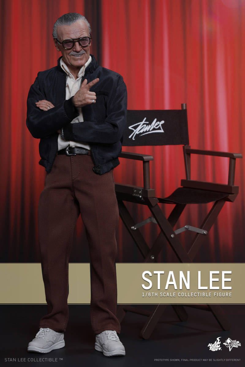 ホットトイズ 1/6 スタン・リー マーベル 未開封新品 MMS327 Stan Lee