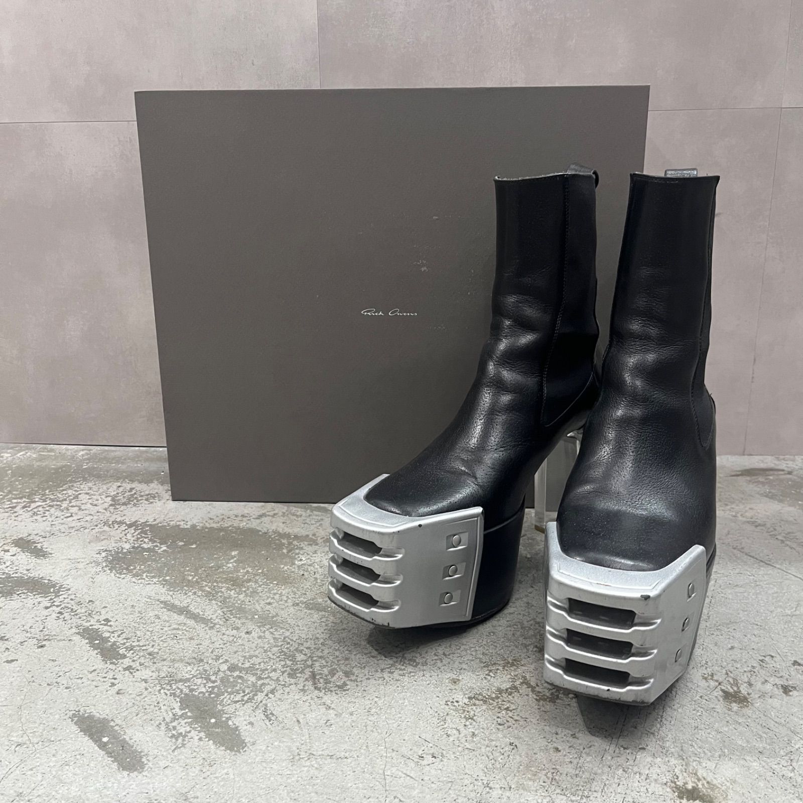 参考上代354200円 Rick Owens Grill Kiss Boots グリル キスブーツ