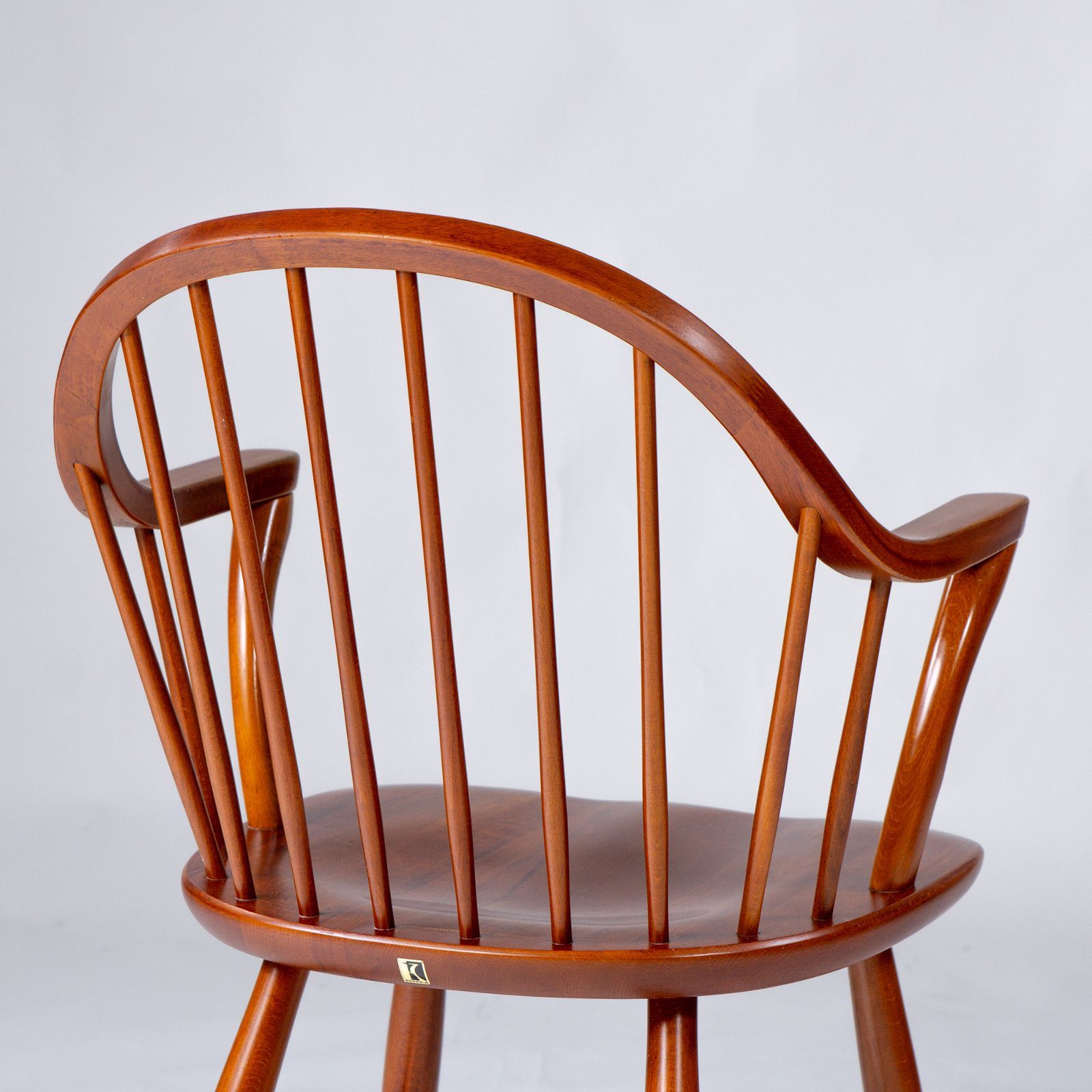 飛騨産業キツツキマークアンティークウィンザーチェア 飛騨産業